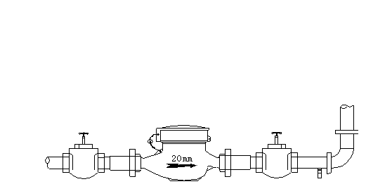 水表安装示意图